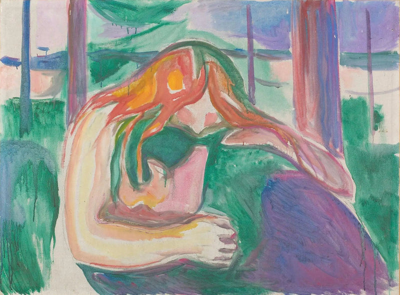 Wampir - Edvard Munch