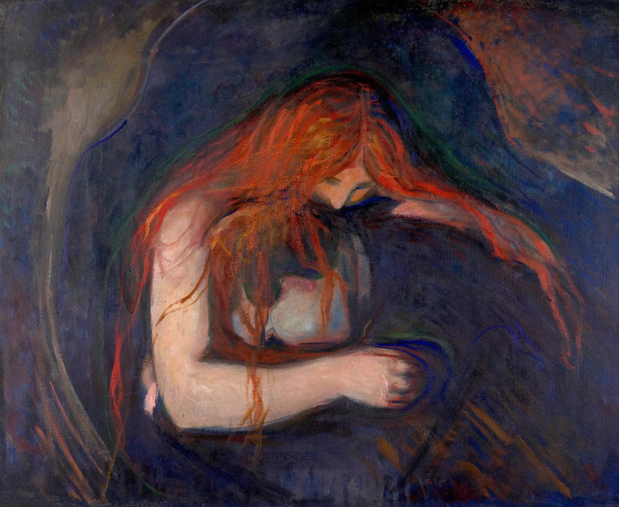 Wampir - Edvard Munch
