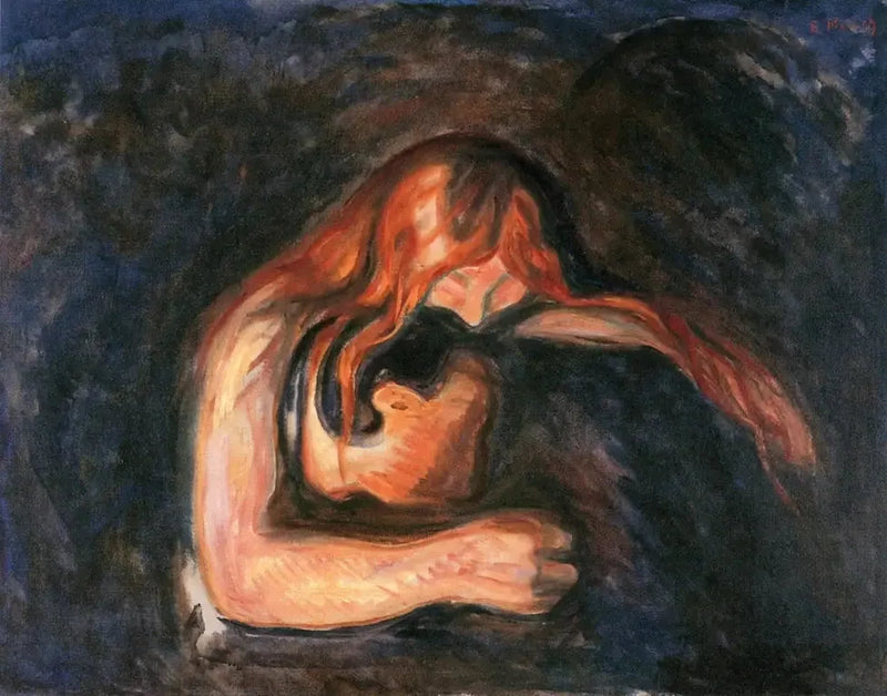 Wampir - Edvard Munch