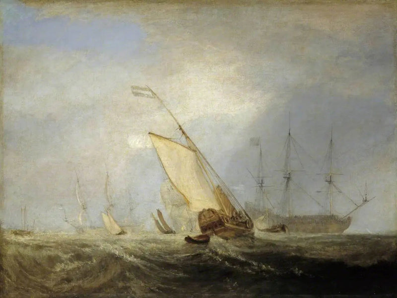Van Tromp wracający po bitwie u Dogger Bank - J. M. W. Turner