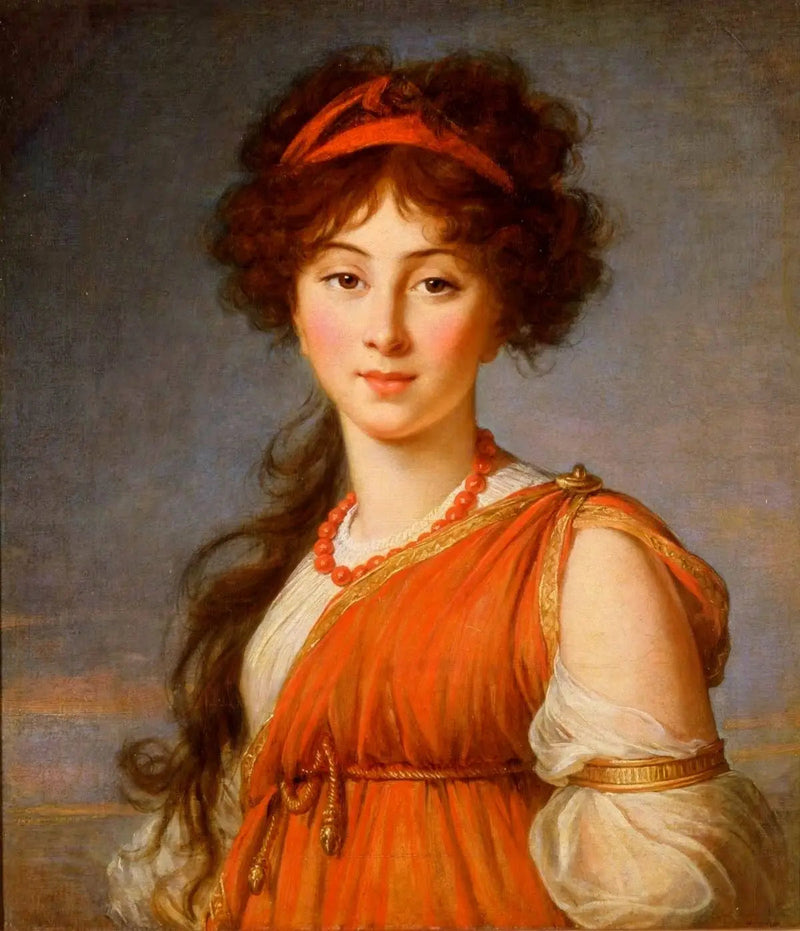 Varvara Iwanowna Narichkine - Élisabeth Vigée Le Brun