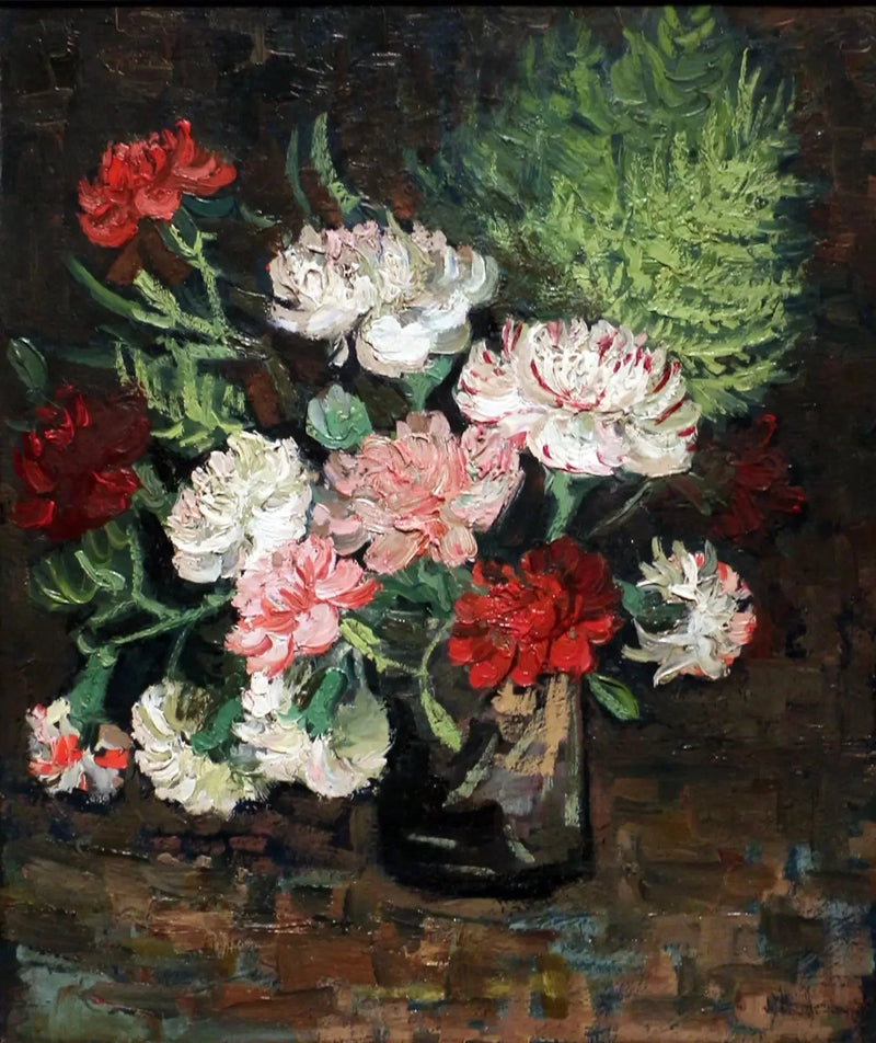Wazon z goździkami - Vincent van Gogh