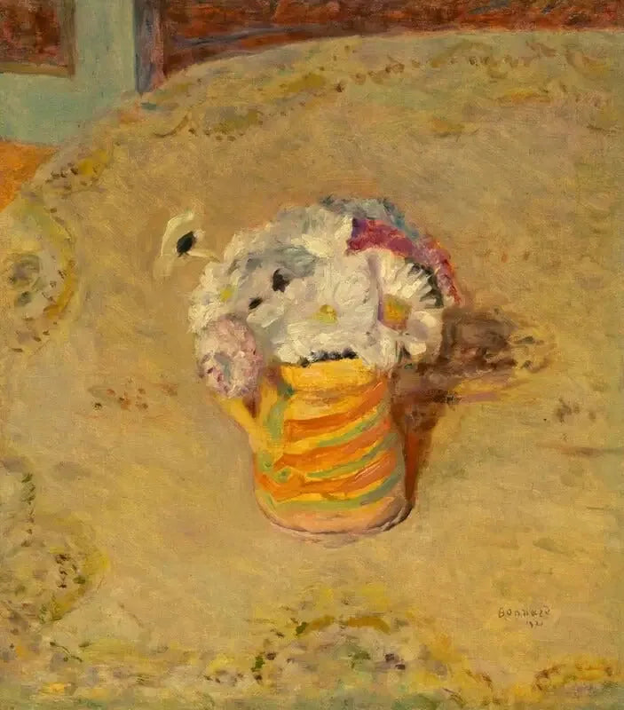 Wazon z kwiatami - Pierre Bonnard