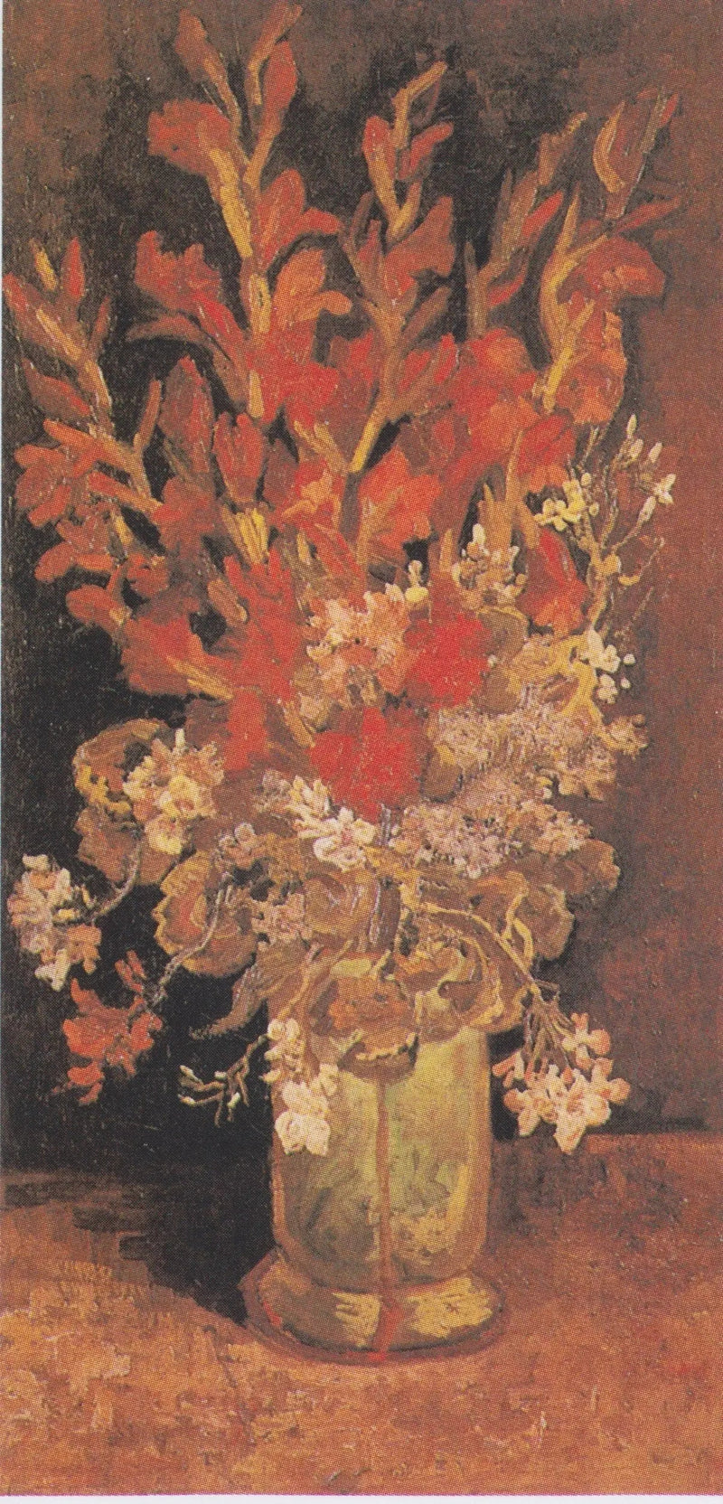 Wazon z mieczykami i goździkami - Vincent van Gogh