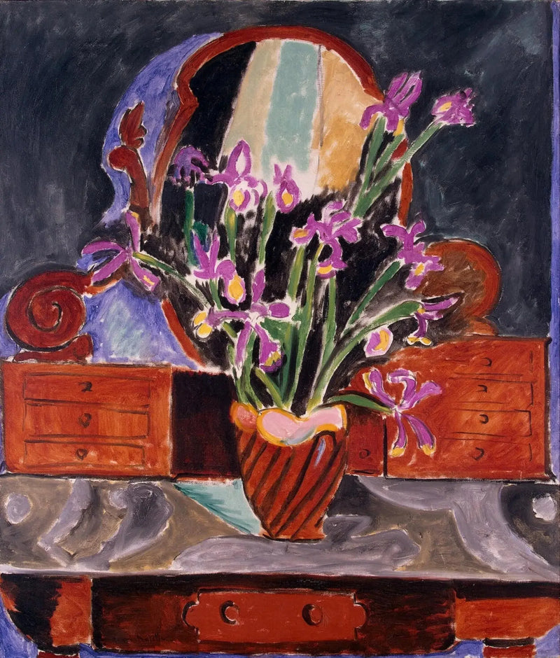 Wazon z irysami - Henri Matisse