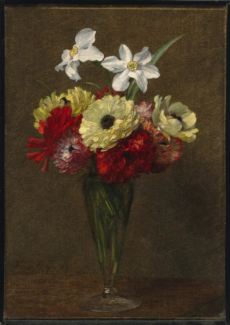 Wazon na kwiaty - Henri Fantin-Latour