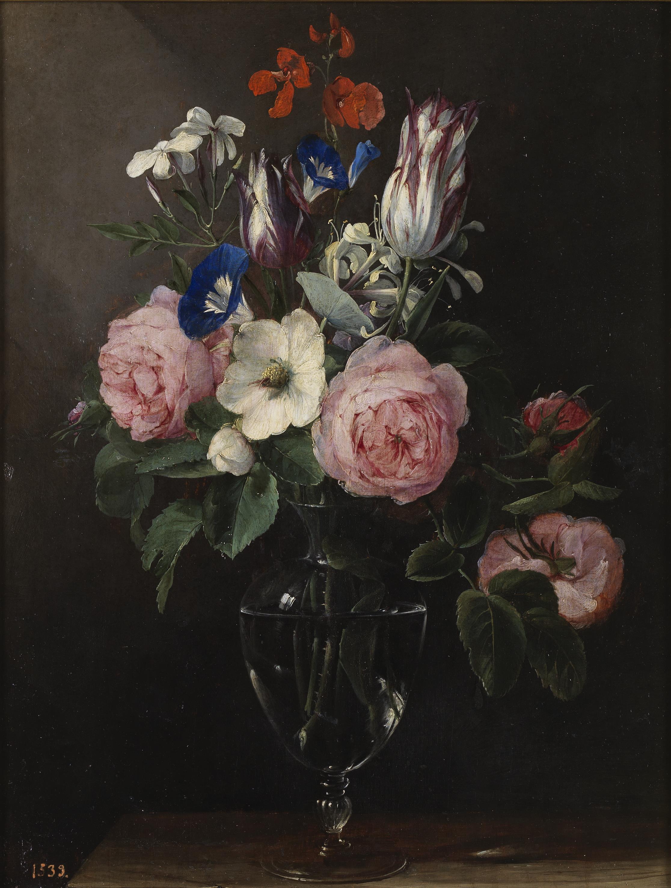 Vase de fleurs - Jan Brueghel l'Ancien image 1 copie peinte à la main à l’huile
