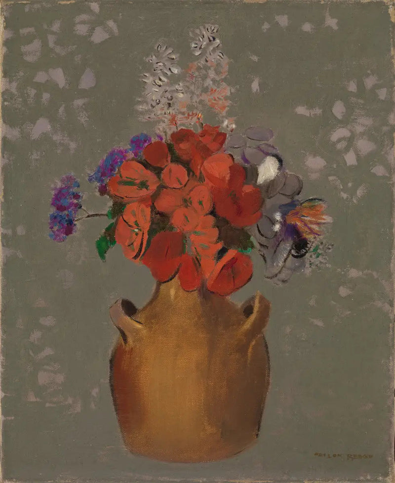 Wazon na kwiaty - Odilon Redon