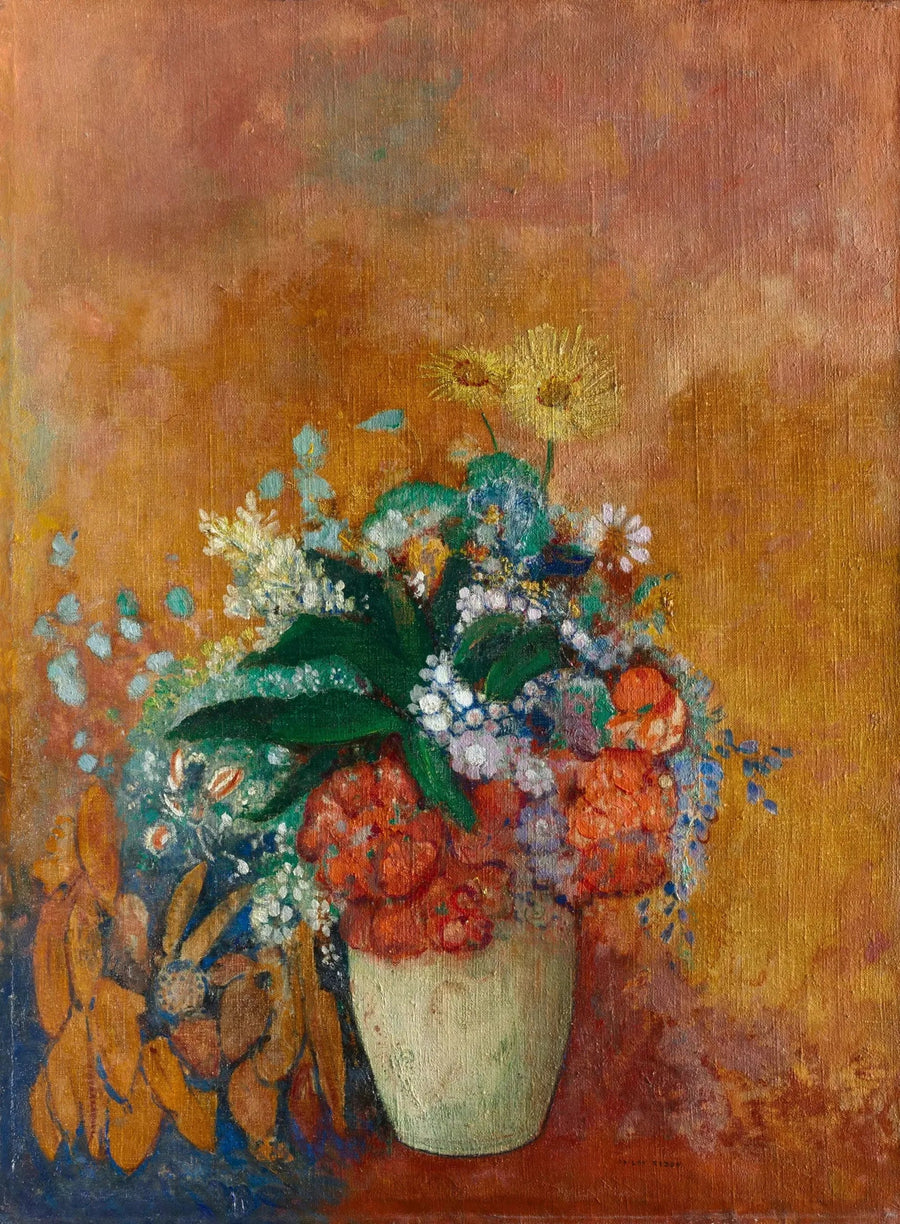 Wazon na kwiaty - Odilon Redon