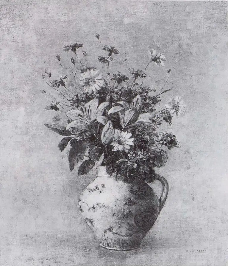 Wazon na kwiaty - Odilon Redon