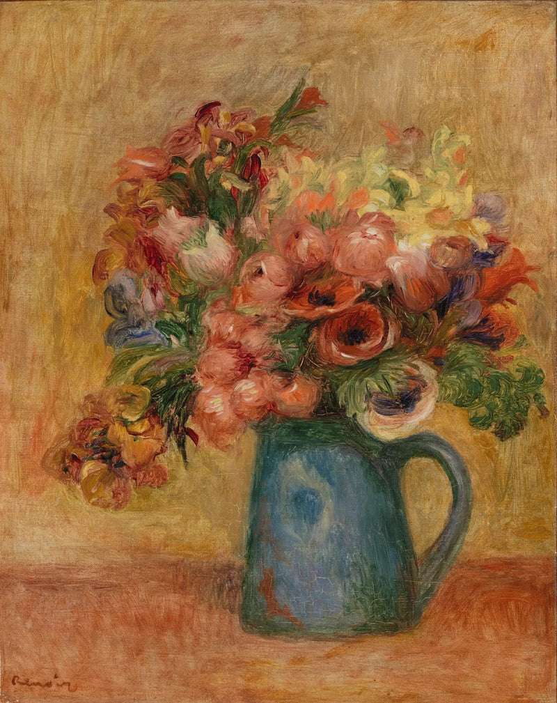 Wazon z kwiatami (Wazon z kwiatami) - Pierre-Auguste Renoir