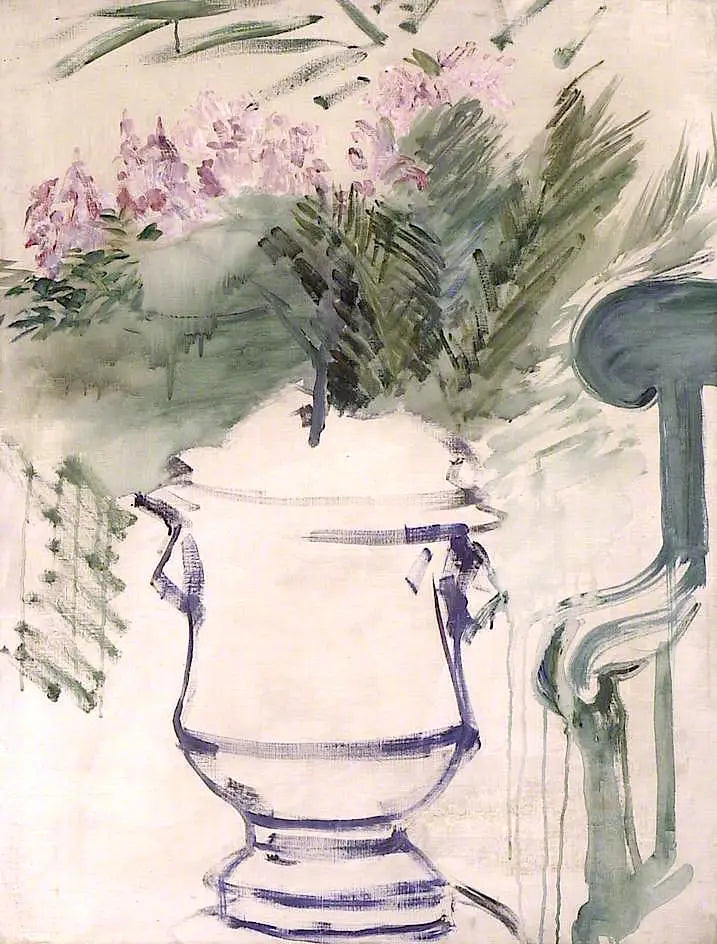 Wazon ogrodowy - Édouard Manet