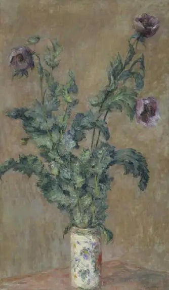 Wazon z makami - Claude Monet