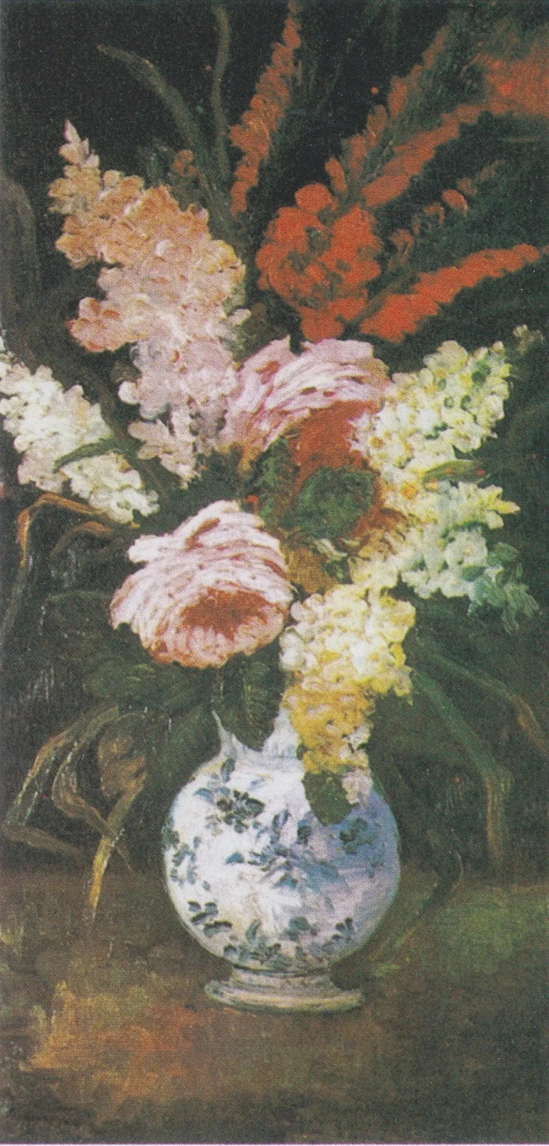 Wazon z mieczykami i bzem - Vincent van Gogh