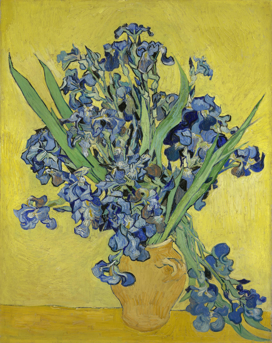 Wazon z irysami - Vincent van Gogh