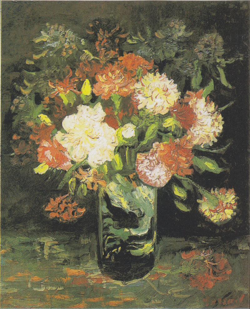Wazon z goździkami - Vincent van Gogh