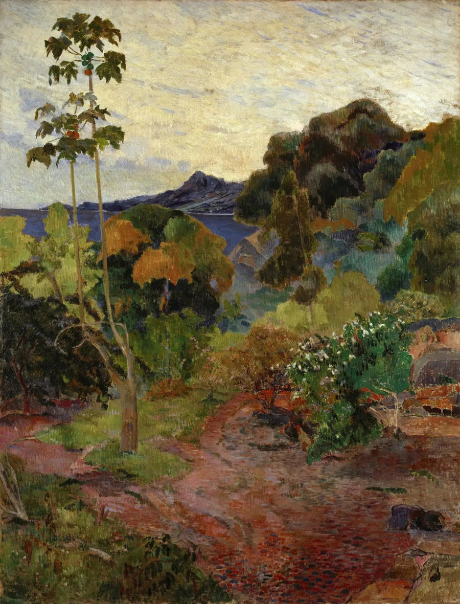 Tropikalna roślinność, Martynika - Paul Gauguin