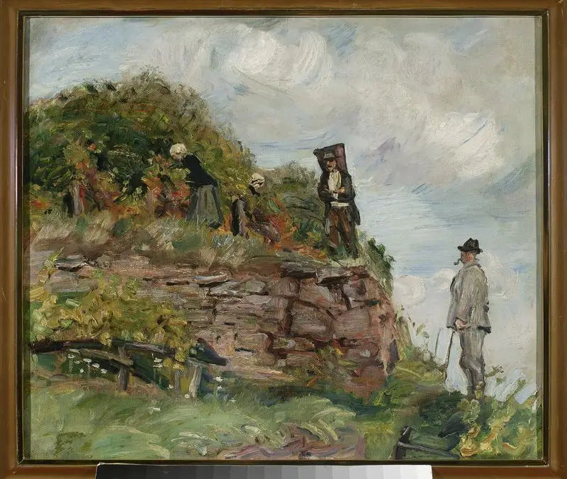 Zbiór winogron. - Max Slevogt