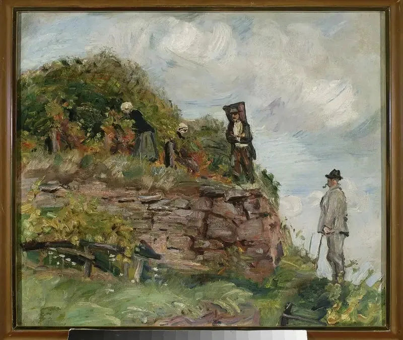 Vendange. - Max Slevogt image 1 tableau peint à l’huile sur toile