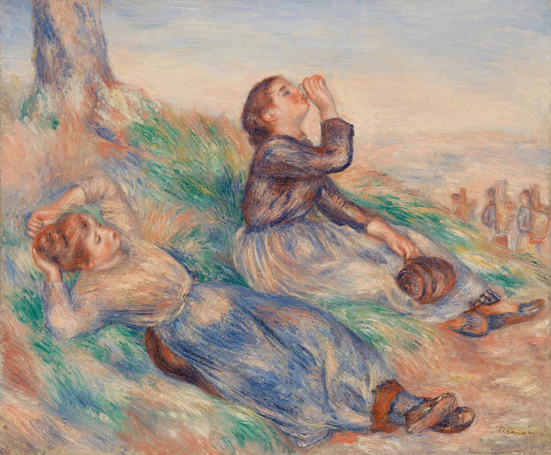 Zbieraczki winogron - Pierre-Auguste Renoir