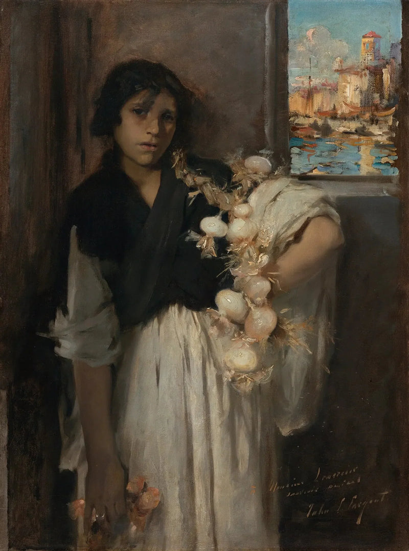 Wenecki sprzedawca cebuli - John Singer Sargent
