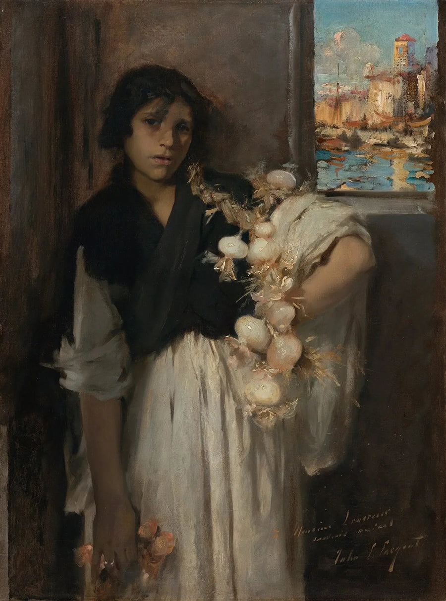Wenecki sprzedawca cebuli - John Singer Sargent