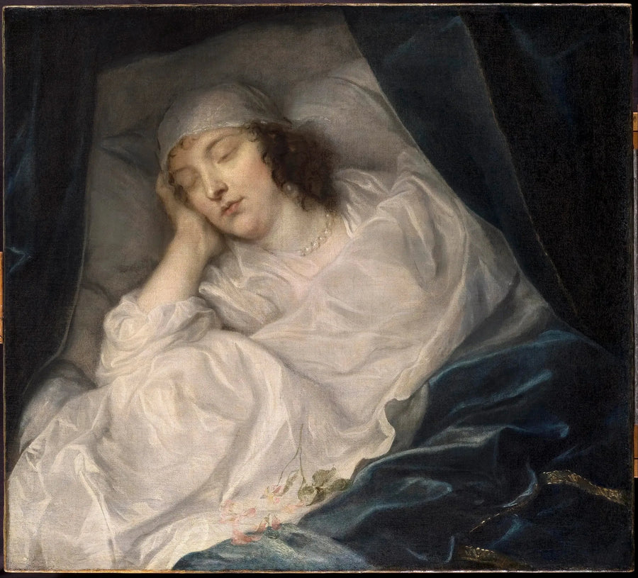 Wenecja, Lady Digby na łożu śmierci - Antoine van Dyck