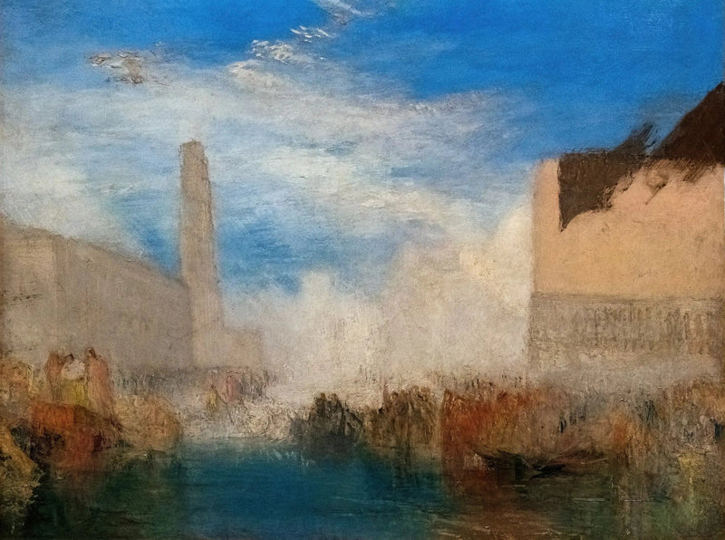 Wenecja, Piazzetta z Ceremonią Małżeństwa Doży z Morzem - J. M. W. Turner