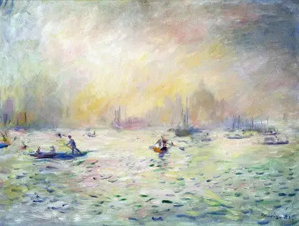 Wenecja — mgła - Pierre-Auguste Renoir