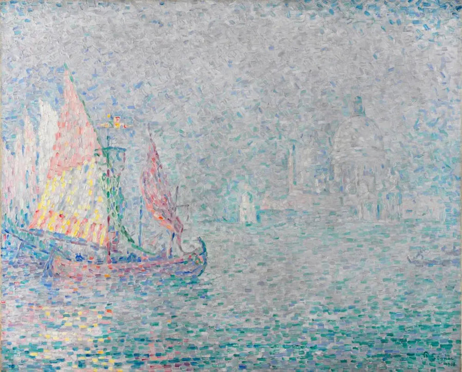 Wenecja. Mgła - Paul Signac