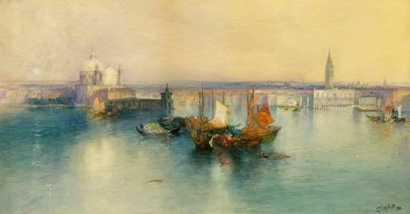 Wenecja z wieży San Giorgio - Thomas Moran