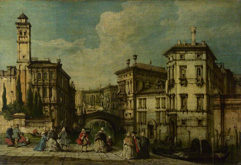Wenecja: Wejście do Cannaregio - Francesco Guardi