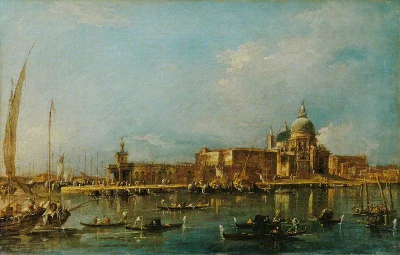 Venice: Dogana z Santa Maria della Salute - Francesco Guardi