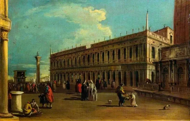Wenecja: La Piazzetta - Canaletto