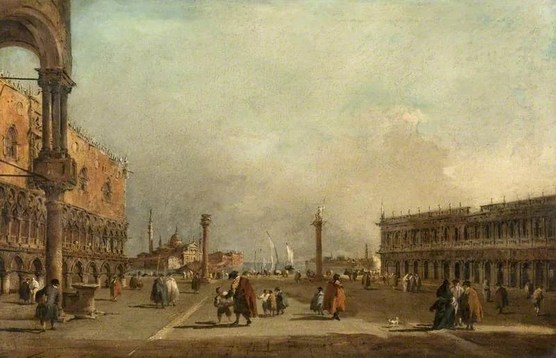 Wenecja: Piazzetta di San Marco - Francesco Guardi