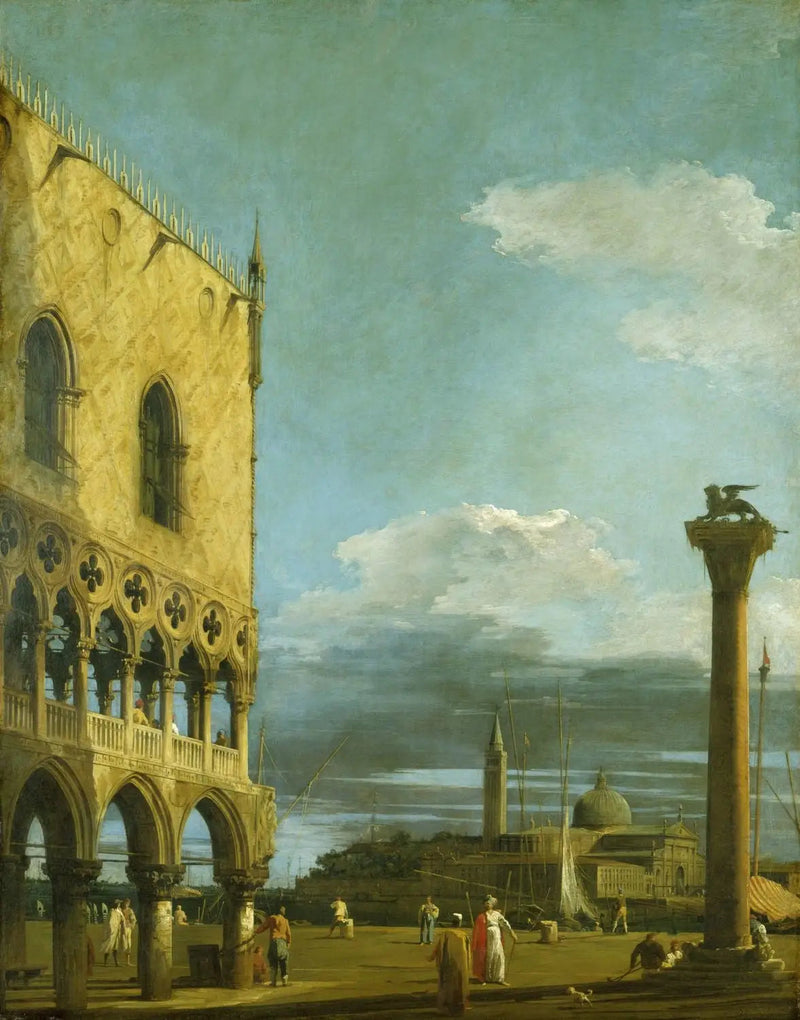Wenecja: Piazzetta w kierunku San Giorgio Maggiore - Canaletto