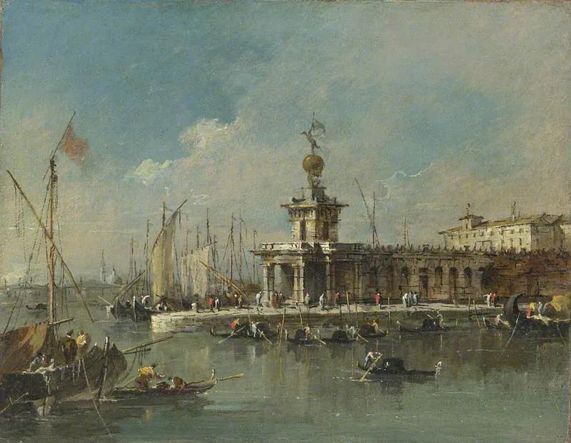 Wenecja: La Punta della Dogana - Francesco Guardi