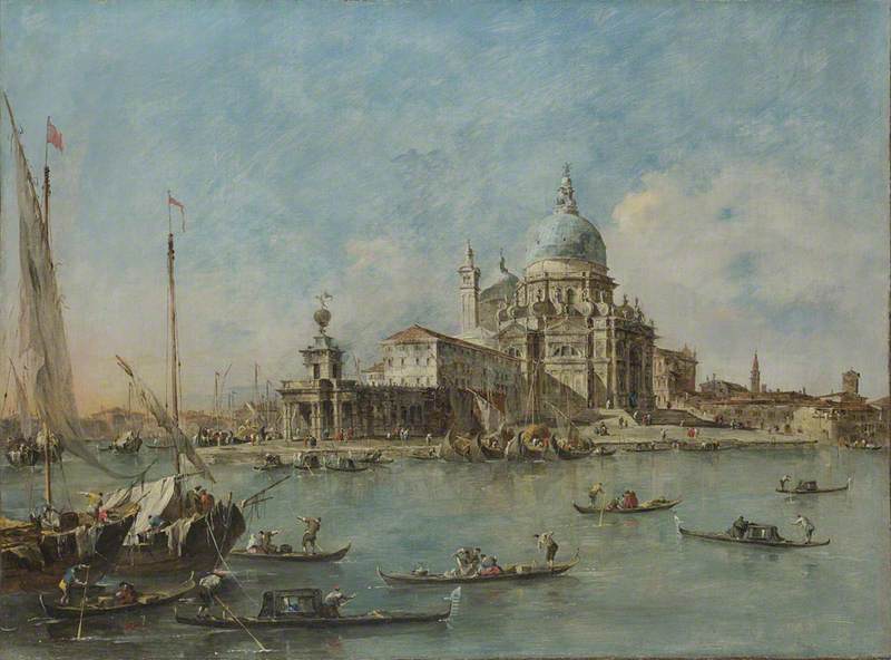 Wenecja: Punta della Dogana - Francesco Guardi