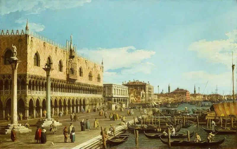 Wenecja: Riva degli Schiavoni - Canaletto