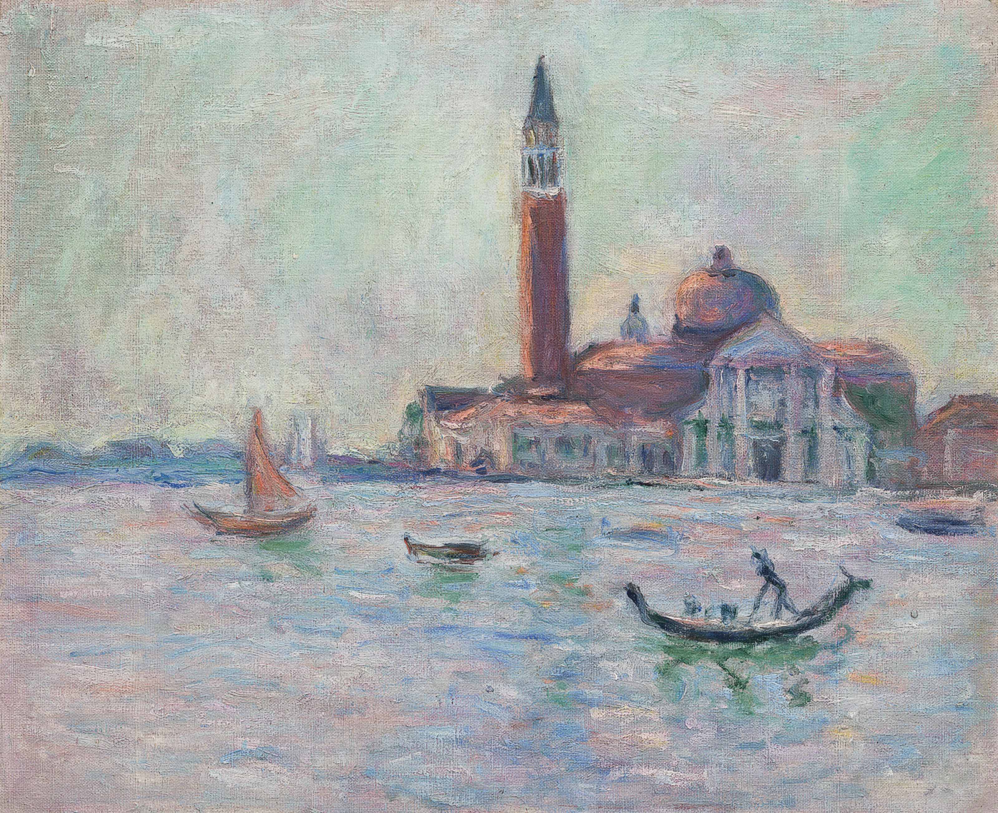 Venise, la Salute - Blanche Hoschedé Monet image 1 reproduction réalisée par Alpha Reproduction