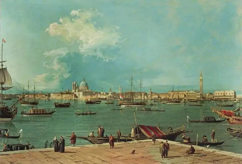 Wenecja: basen San Marco z San Giorgio Maggiore - Canaletto