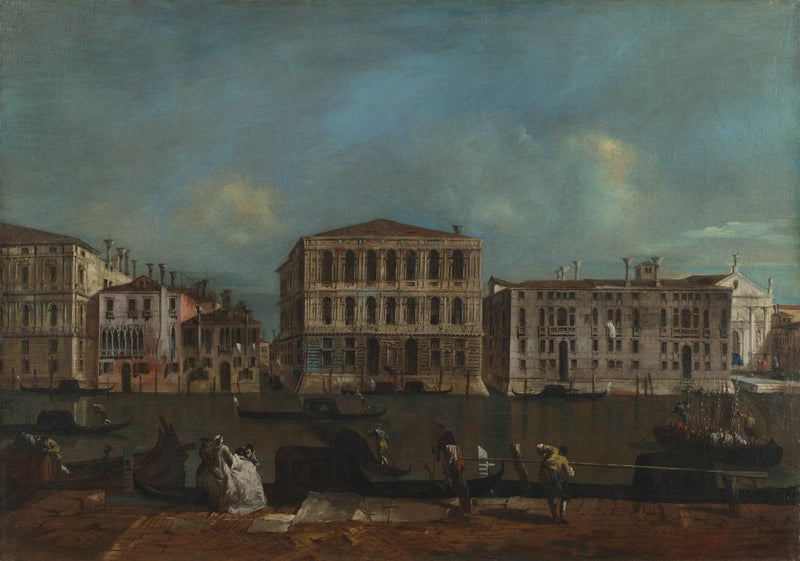 Wenecja: Wielki Kanał z Palazzo Pesaro - Francesco Guardi