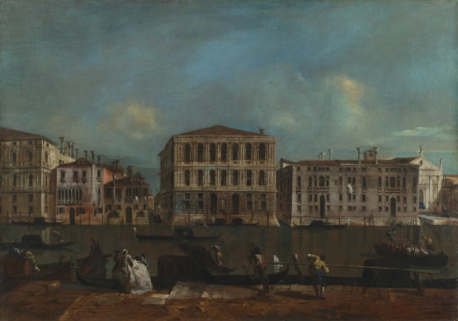 Wenecja: Wielki Kanał z Palazzo Pesaro - Francesco Guardi