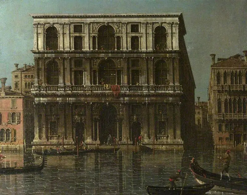 Wenecja: Pałac Grimani - Canaletto