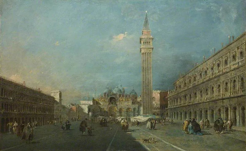 Venice: Plac św. Marka - Francesco Guardi