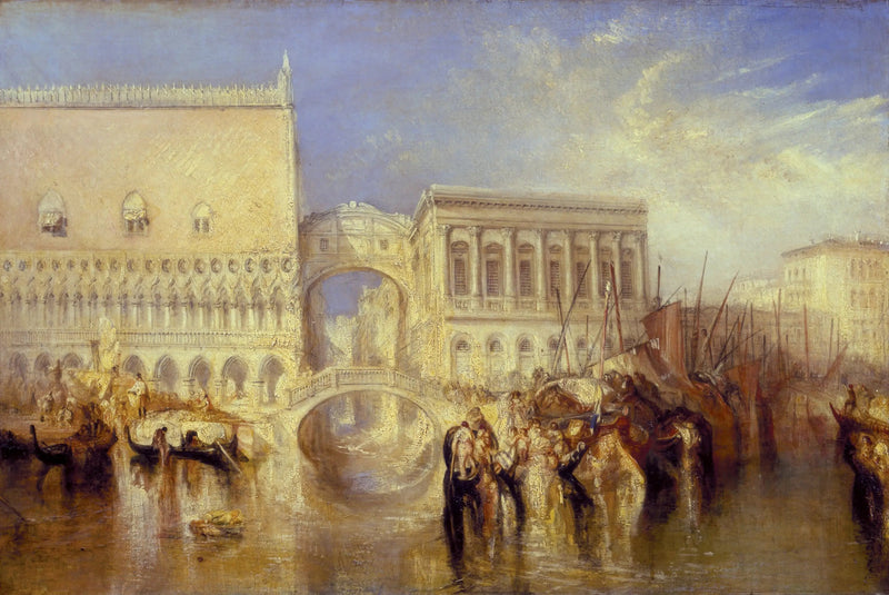 Wenecja, Most westchnień - J. M. W. Turner