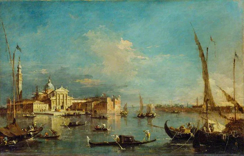 Wenecja: San Giorgio Maggiore z Giudeccą - Francesco Guardi