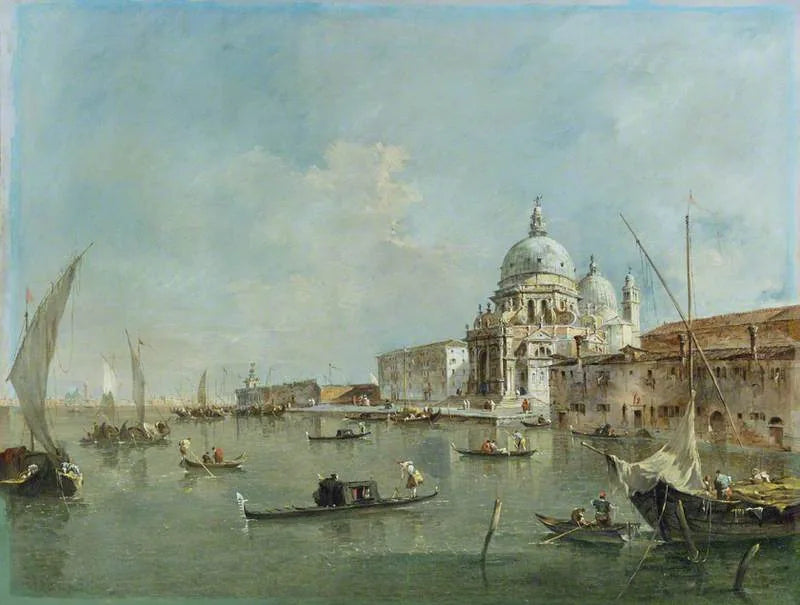 Wenecja: Santa Maria della Salute i Dogana - Francesco Guardi