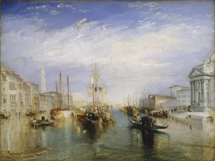 Wenecja, widok z portyku Madonna della Salute - J. M. W. Turner