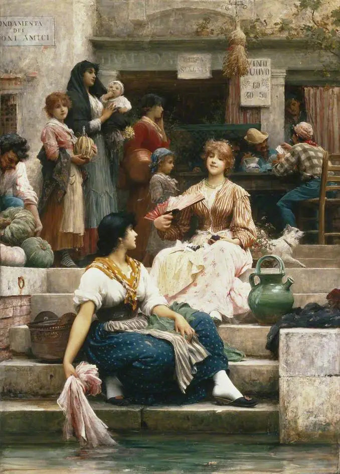 Vénitiens - Luke Fildes - Alpha Reproduction